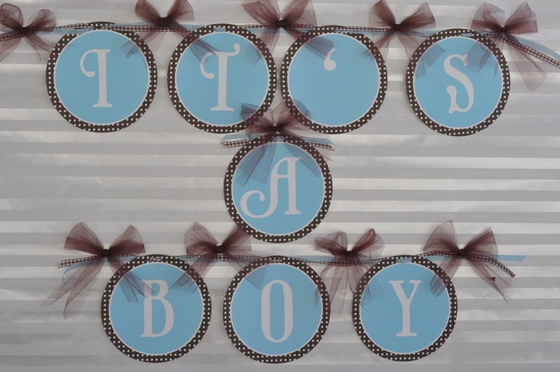 Oh Boy Baby Shower PRINTABLE It's A Boy Banner from Love The Day image 2