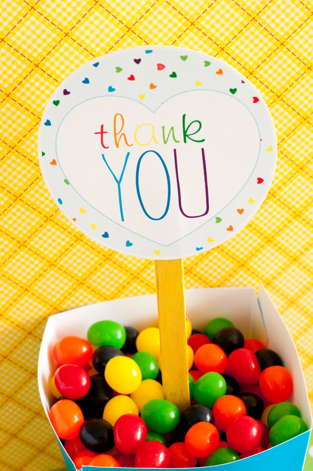 Rainbow Party PRINTABLE Birthday Favor Tags INSTANT DOWNLOAD From Love ...