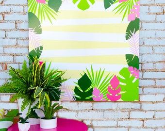 Luau Party Backdrop (INSTANT DOWNLOAD) Printable by Lindi Haws of Love The Day