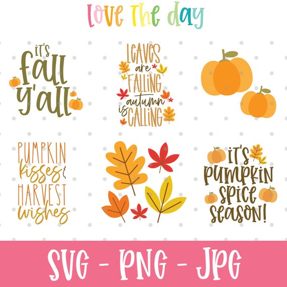 Fall SVG File Bundle for your Cricut Il_570xn