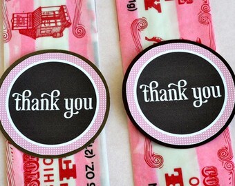 So Girly Baby Shower PRINTABLE Favor Tags by Love The Day