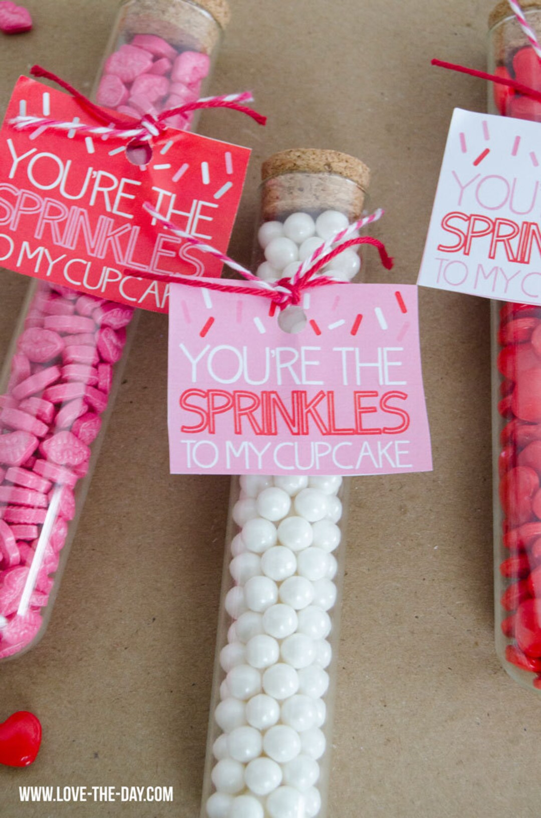 You're the Sprinkles to My Cupcakes Valentine Printable Etsy