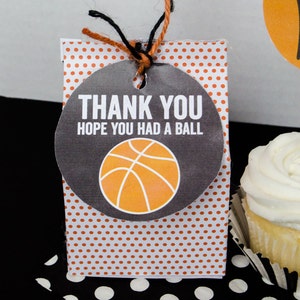 Basketball Printable Party PRINTABLES INSTANT DOWNLOAD by Love The Day image 2