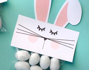 Printable Easter Bunny Toppers by Love The Day - INSTANT DOWNLOAD