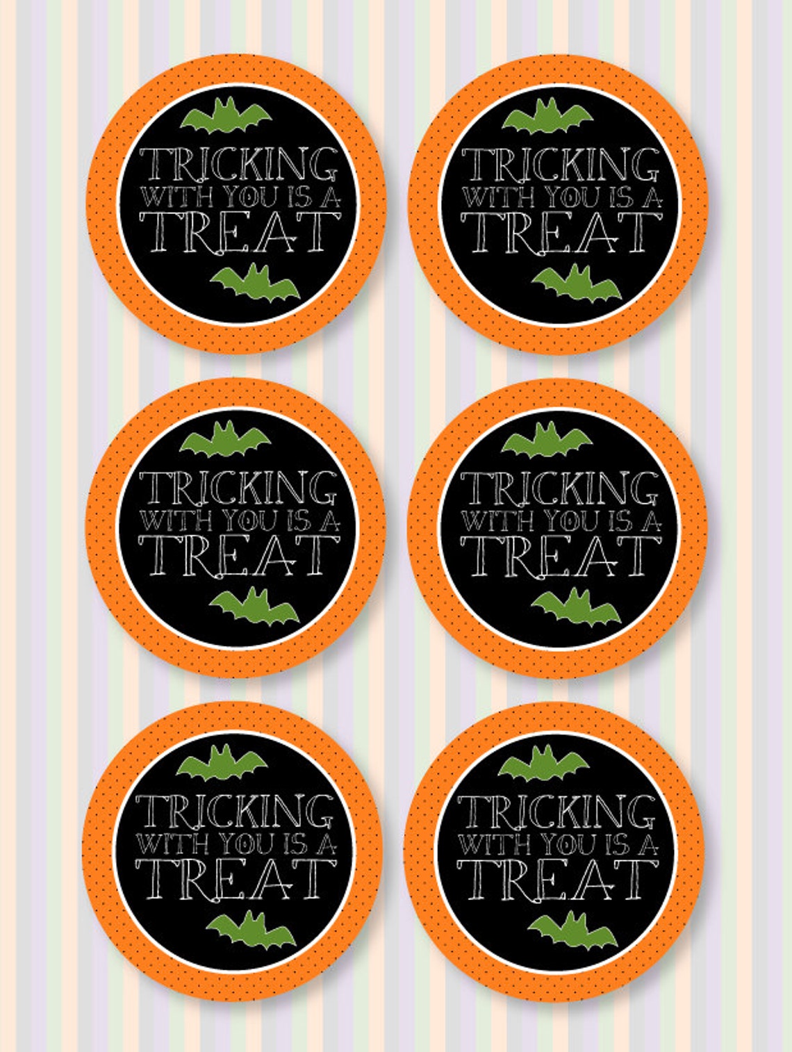 Halloween PRINTABLE Party Spooktacular Favor Tags INSTANT  Etsy