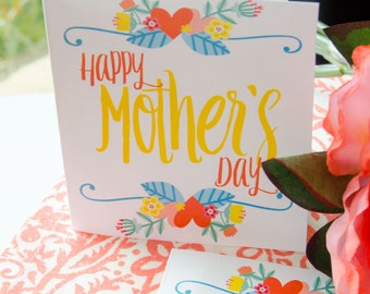 Mother's Day Card PRINTABLE Tag (INSTANT DOWNLOAD) by Love The Day
