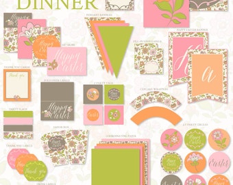 Easter PRINTABLE Dinner Party by Love The Day