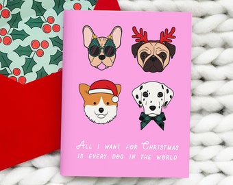 Festive Dogs Card