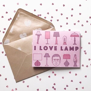 I Love Lamp Card image 2