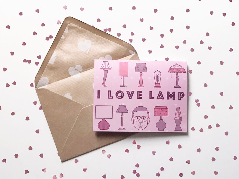 I Love Lamp Card image 2