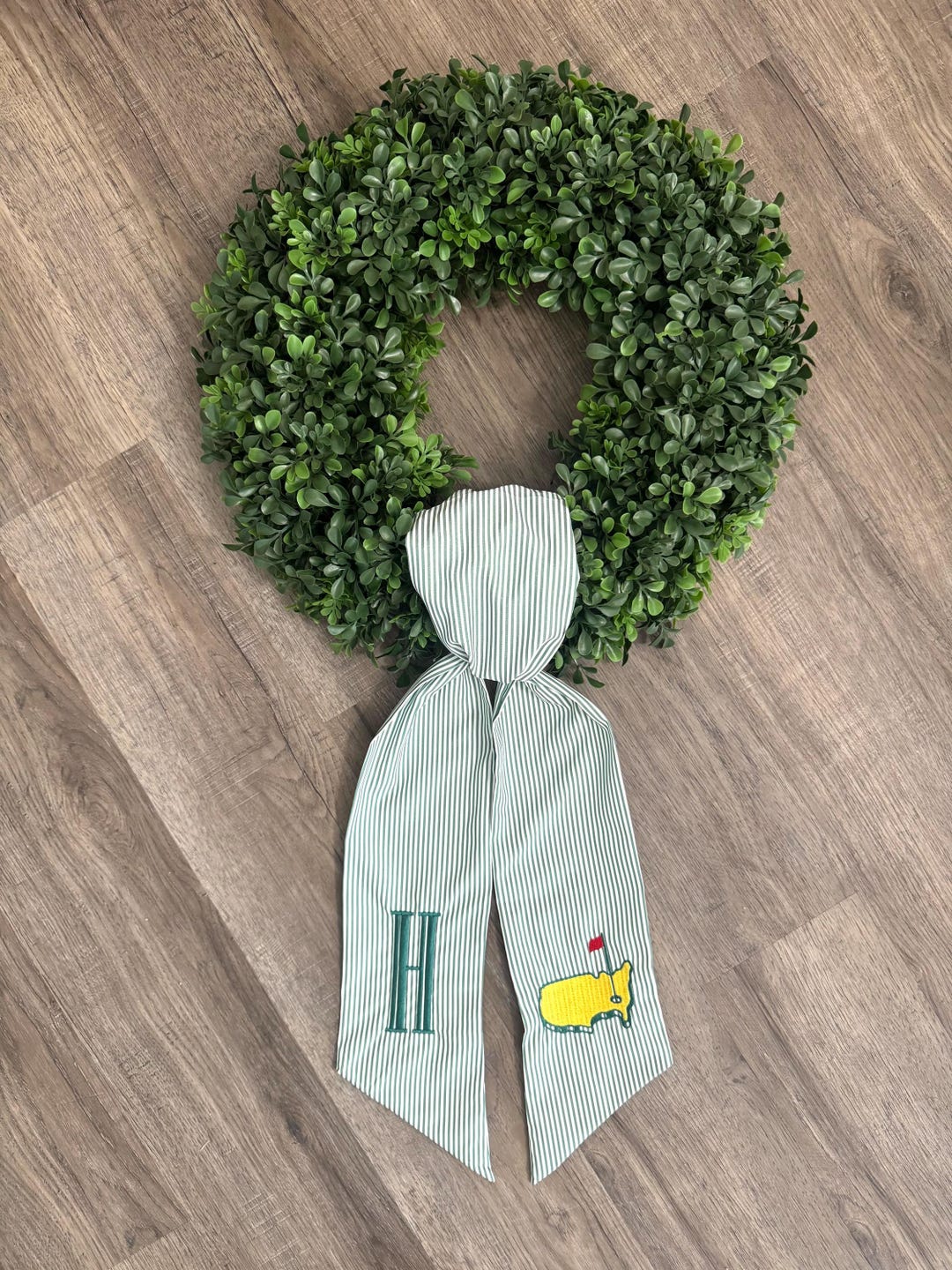 Masters Wreath Sash