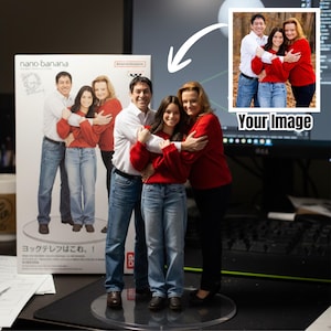 Personalized 3D Figurine Photo from Your Photo | Custom Digital Character Model | Printable Avatar | Unique Downloadable Gift