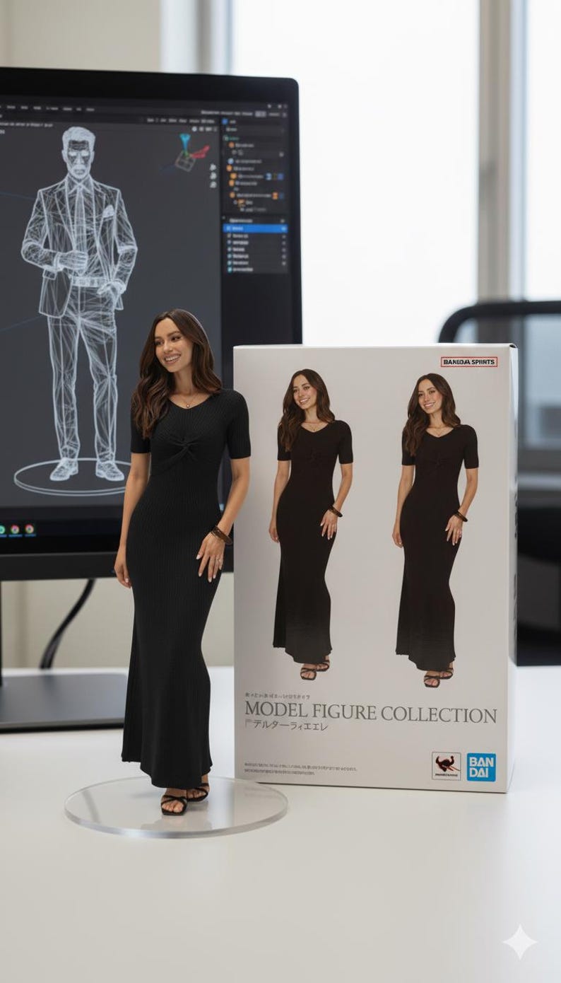 Personalized 3D Figurine Photo From Your Photo | Custom Digital ...