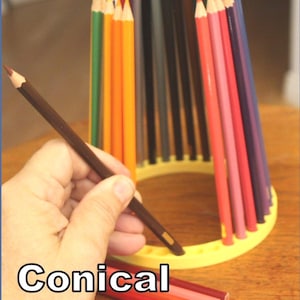 Artist Pen Holder, drawing tool ring , watercolor pencil display, sketch equipment storage, graphite drawing stand, pastel art organizer