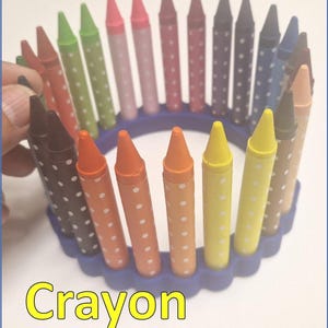 Soporte para crayones para artistas, organizador de escritorio redondo, soporte para pasteles al óleo, almacenamiento de crayones de cera, organizador de materiales de arte, bandeja para herramientas de dibujo, organizador de lápices