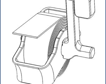 Hand Crank Strap Winder 1 Inch, Electric Screwdriver Compatible, Removable Shaft Tie Down Collector, 25mm Ratchet Strap Organizer Rewinder