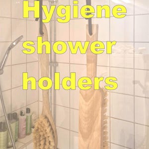 Ganchos de ducha únicos, gancho para puerta de cristal, colgador de utensilios de higiene, gancho deslizante para almacenamiento, soporte para equipo de ducha, organizador de ducha colgante