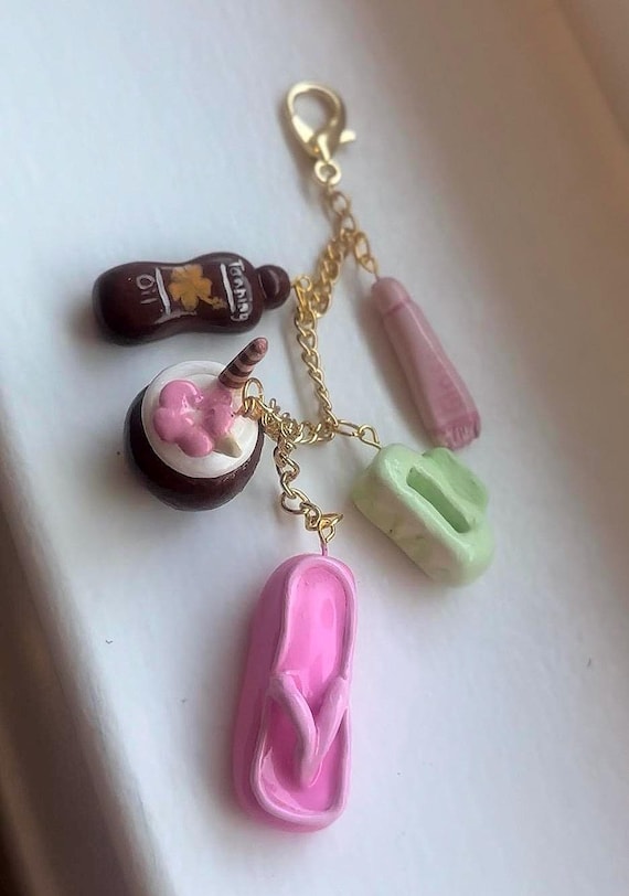 Summer Essentials Keychain