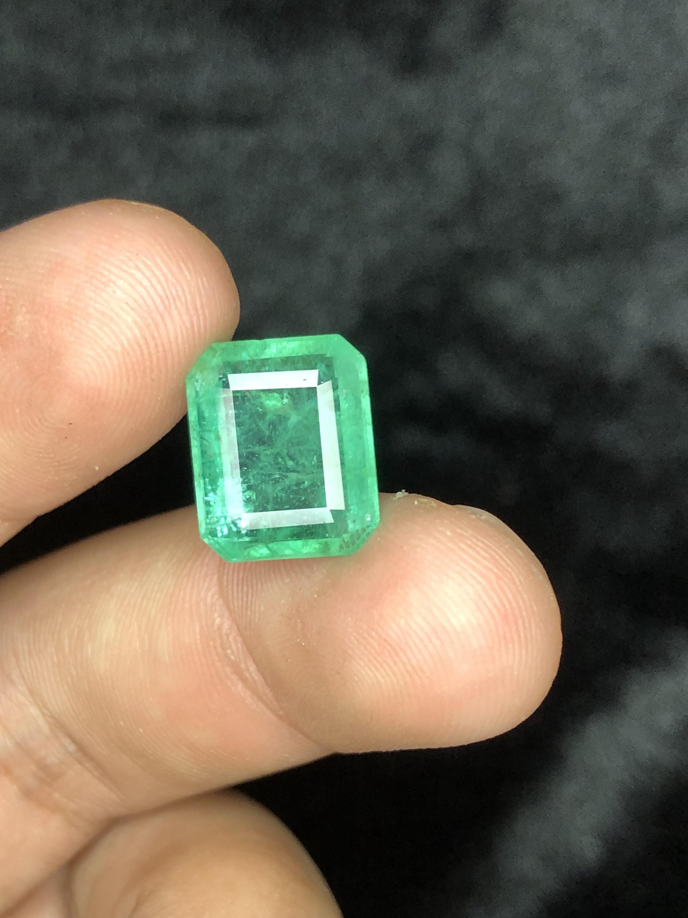 6.70 ct Zambian Emerald Gemstone