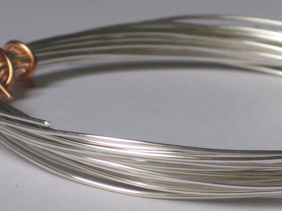 Non Tarnish Silver Color Jewelry Wire 24 Gauge qty 10 Ft Etsy