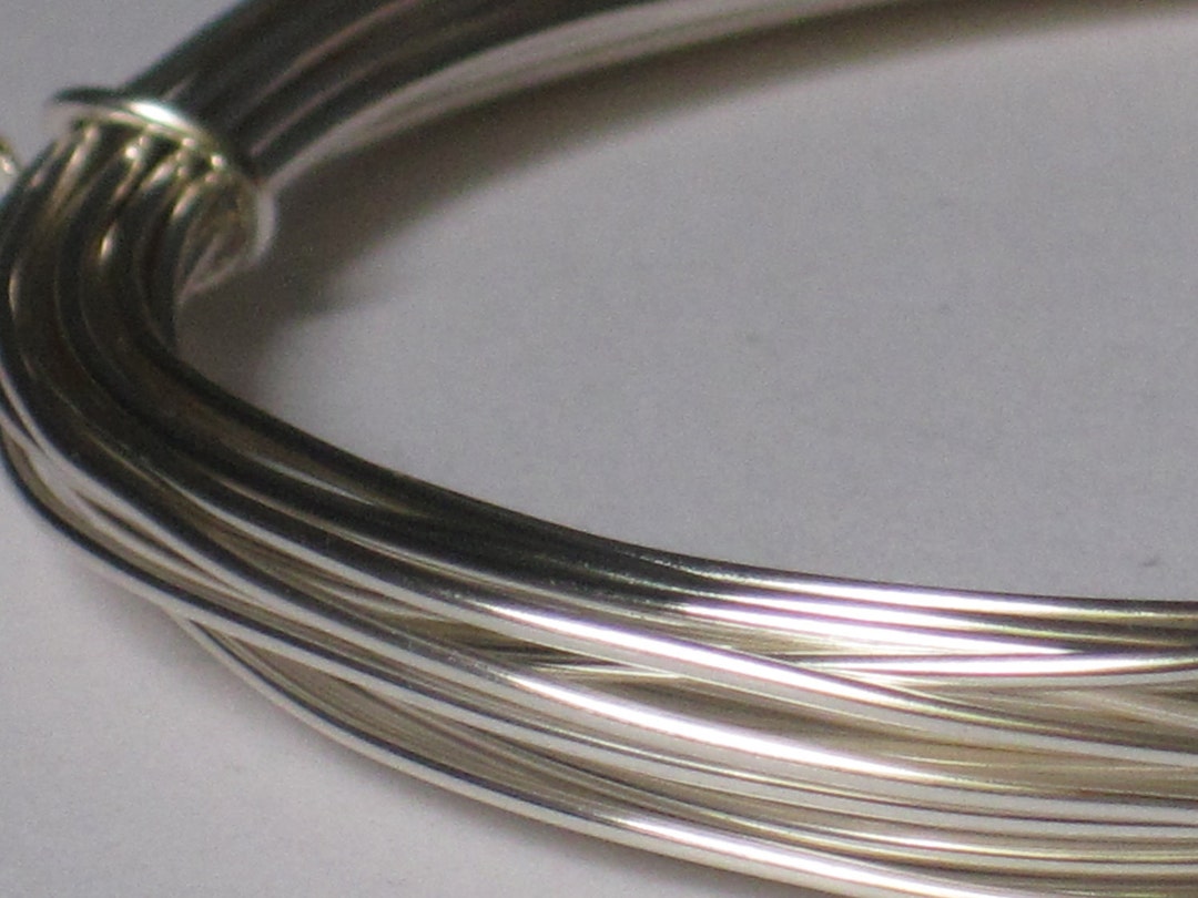 Nontarnish Silver Color Jewelry Wire 20 Gauge qty 10 Ft Etsy