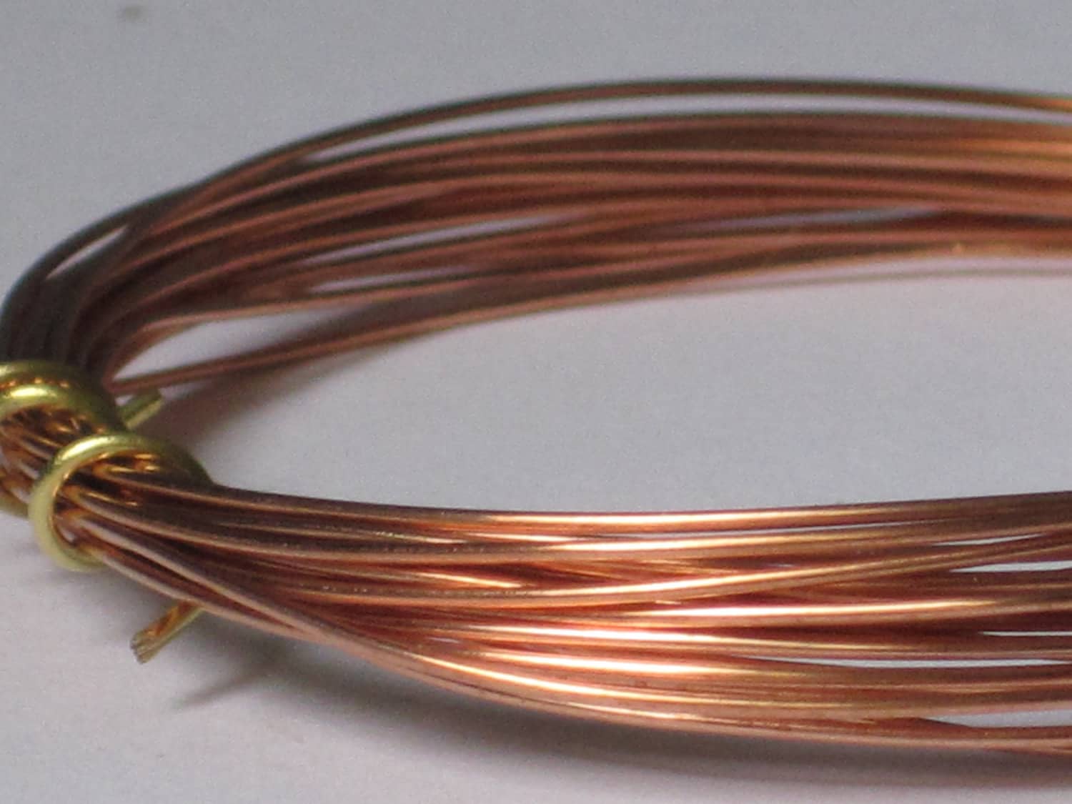 Raw Copper Wire 22 Gauge qty 10 Ft 65115 Etsy