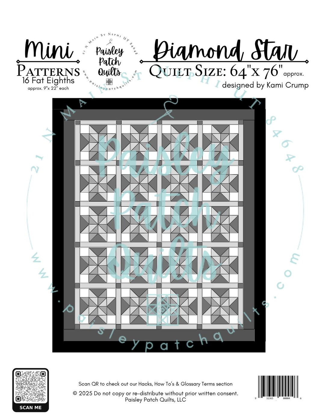 Diamond Star Mini Pattern Digital Download - Etsy
