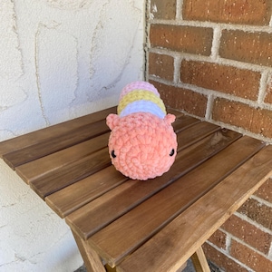 Crochet Baby Caterpillar Plushie