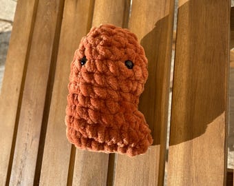 Peluche pépite de poulet au crochet