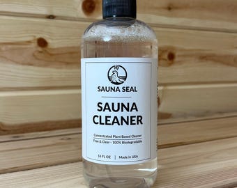 サウナ用木材クリーナー - 植物由来生分解性 - サウナのケアとメンテナンス - サウナアクセサリー - サウナシール