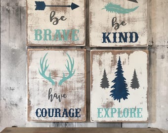 woodland baby theme nursery
