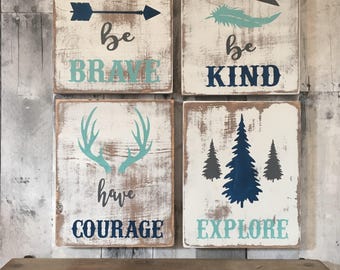 woodland theme nursery decor