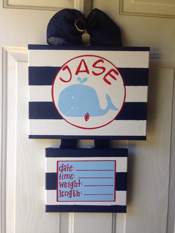 Hospital Door Hanger Hospital Door Sign Baby Hospital Door Etsy