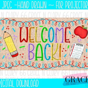 DIY Back to School Banner | Brown Kraft paper banner | Back to school banner template