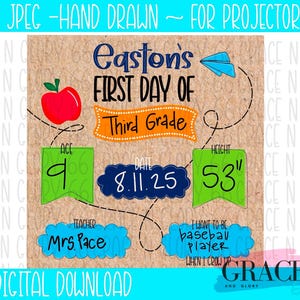 DIY | Mini Paper Banner | First Day of School Banner | Banner Template |Back to School Banner