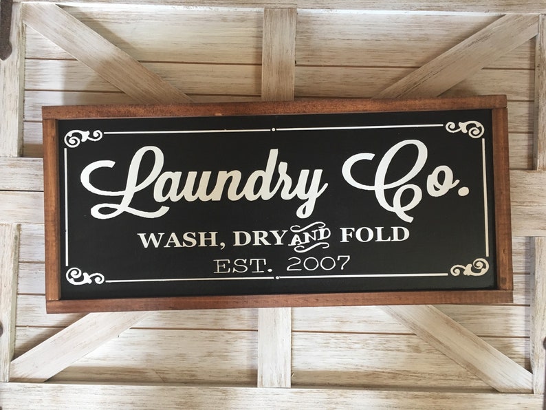Laundry Room decor signs laundry decor Etsy
