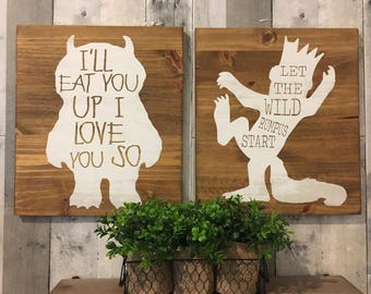 Where The Wild Things Are Baby,  King Of All The Wild Things, Woodland Nursery, baby shower, party decor