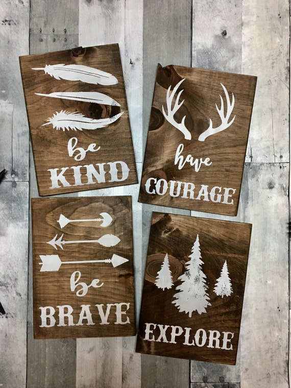 rustic nursery decor