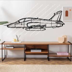 Hawk 100 Aircraft Metal Wall Art , Airplane Decor, Gifts, Custom Aircraft Wall Art, Helicopter Wall Art, Pilot Gifts