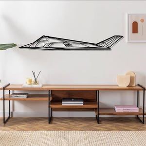 F-117 Nighthawk Aircraft Metal Wall Art , Airplane Decor, Gifts, Custom Aircraft Wall Art, Helicopter Wall Art, Pilot Gifts