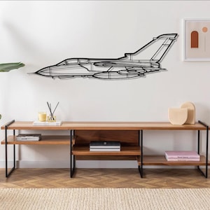 Tornado Aircraft Metal Wall Art , Airplane Decor, Gifts, Custom Aircraft Wall Art, Helicopter Wall Art, Pilot Gifts, father&#39;s day gift