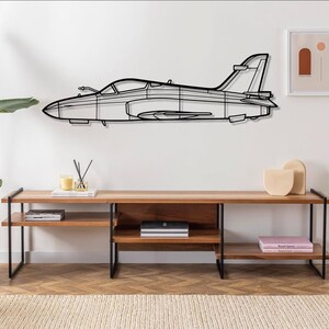 Hawk 200 Aircraft Metal Wall Art , Airplane Decor, Gifts, Custom Aircraft Wall Art, Helicopter Wall Art, Pilot Gifts, father&#39;s day gift