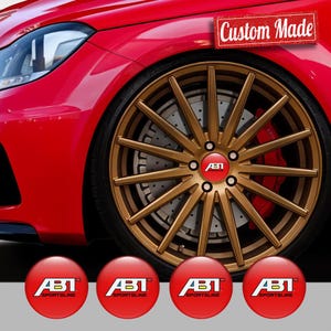 Pegatinas epoxi 3D para llantas de coche: Calcomanías para llantas y bujes - Juego de 4