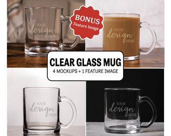 Clear Glass Mug Mockup Bundle (JPG)