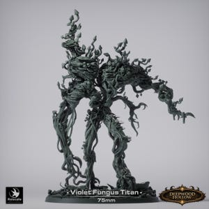 Violet Fungus Titan | Premium High-Detail Fantasy Resin Model image 7