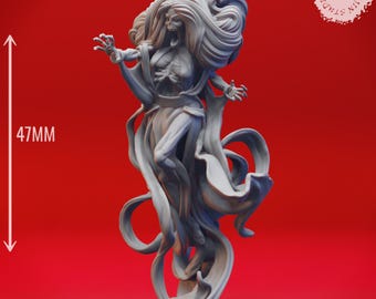 Banshee Resin Miniature: High Detail Tabletop Model