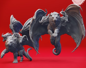 Chimera Resin Miniature: High Detail Tabletop Model