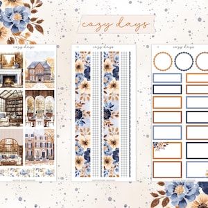 Cozy Days Planner Sticker Kit | Freestyle Sticker Kit | Journaling ...