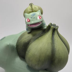 Bulbasaur - ręcznie malowana figurka