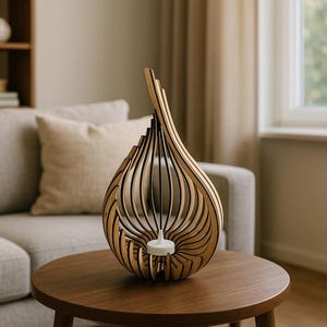 Teelichthalter, Windlicht, Laterne, Holzdeko, Kerze, Kerzenhalter, Geschenkidee, Geschenkset, Deko, Dekoration, Geschenk